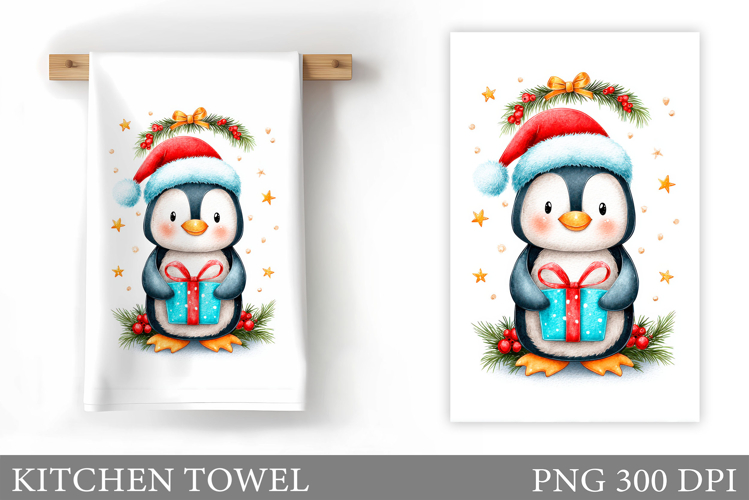 Christmas Penguin Clipart Image 20