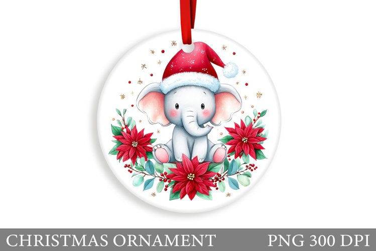 Cute Elephant Clipart Image 7