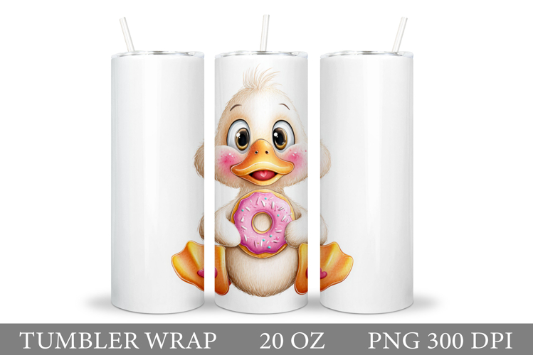 Cute Goose Tumbler Design. Cute Goose Sublimation