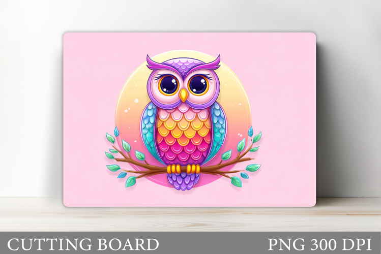 Owl Cutting Board Design. Owl Kitchen Cutting Board