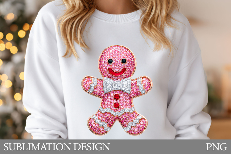 Gingerbread Sublimation. Gingerbread T-Shirt Sublimation