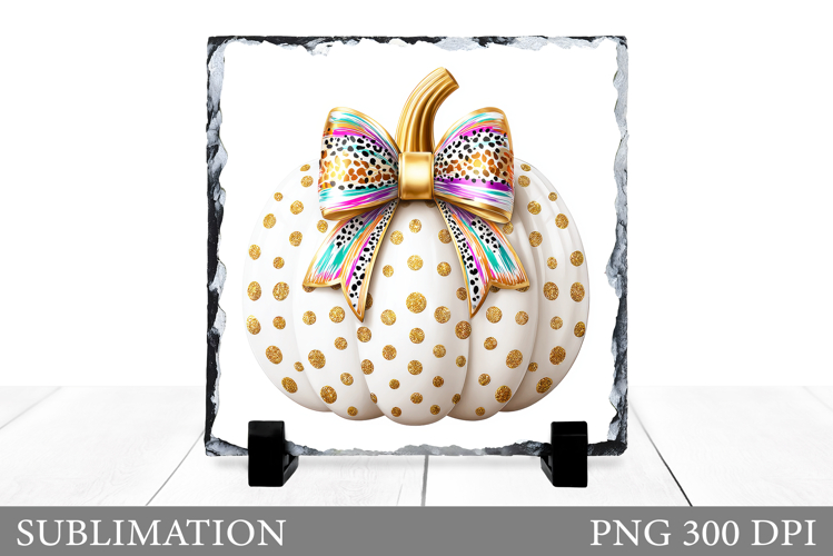 Pumpkin Slate Design. Pumpkin Sublimation