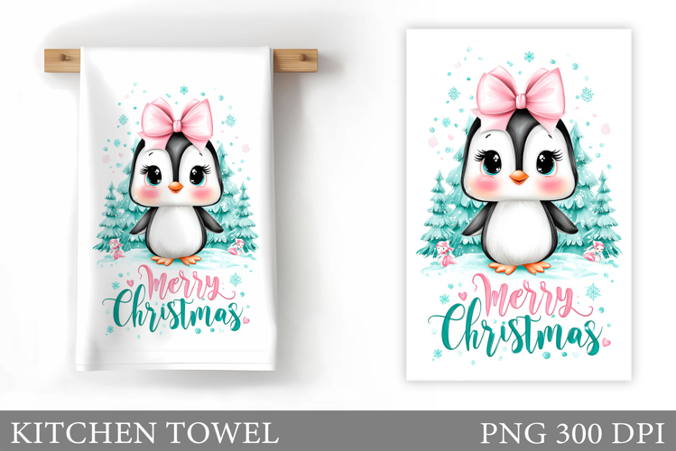 Christmas Penguin Clipart Image 12