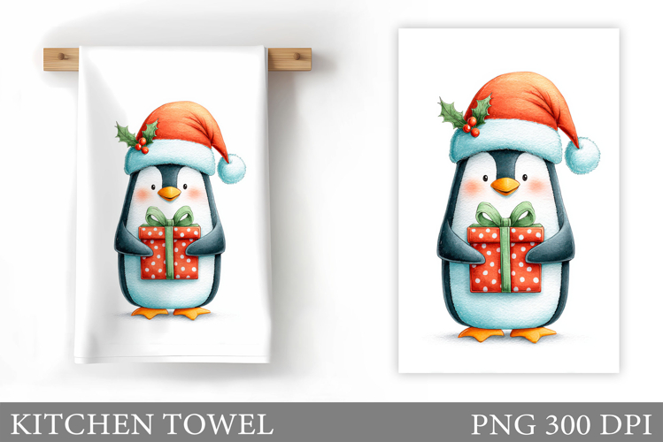 Christmas Penguin Clipart Image 18