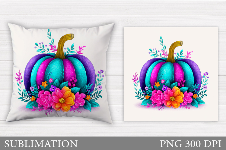 Pumpkin Pillow Design. Pumpkin Sublimation
