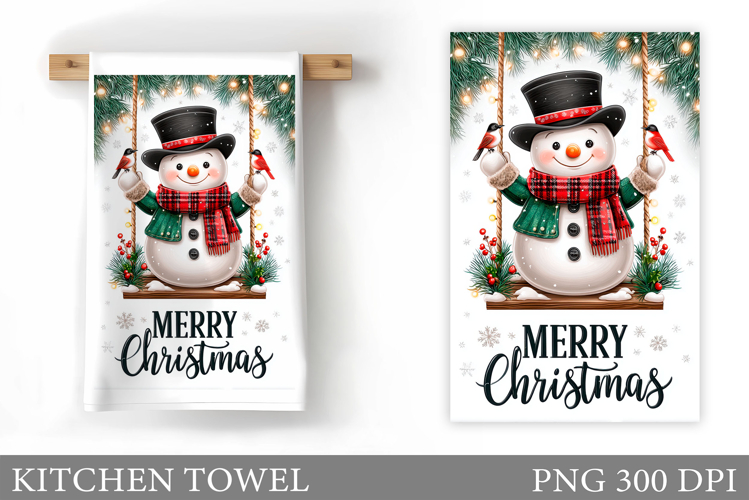 Snowman Sublimation Image 4