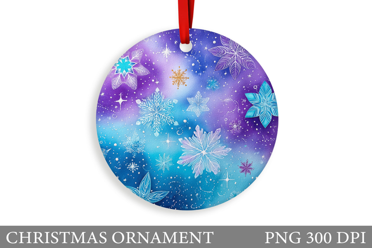 Snowflakes Christmas Ornament. Christmas Ornament Design