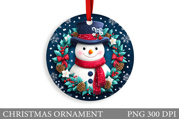 Cute Snowman Clipart Image 16