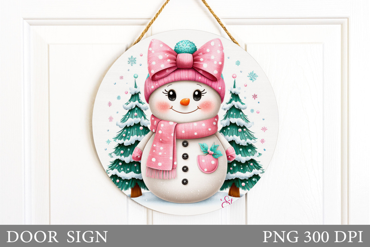 Christmas Snowman Clipart Image 4