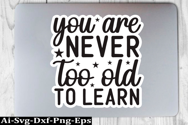 Motivational Sticker Design,Inspirational Sticker