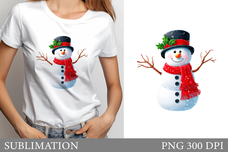 Cute Snowman Clipart Image 16