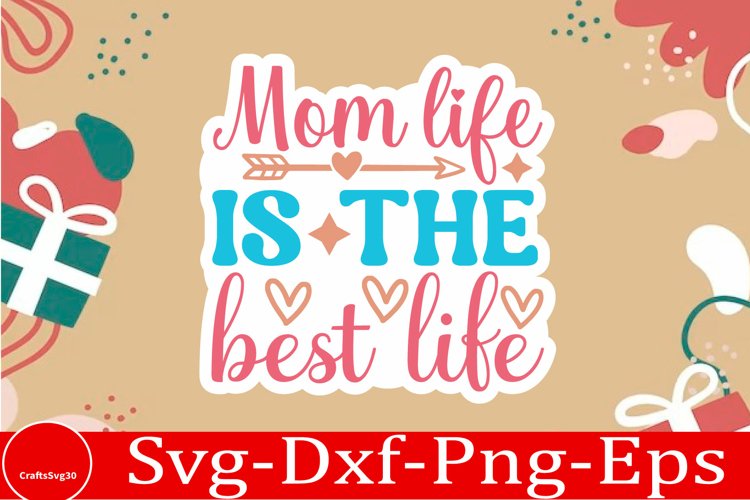 Mothers day sticker SVG design Funny Mom Svg Design Funny