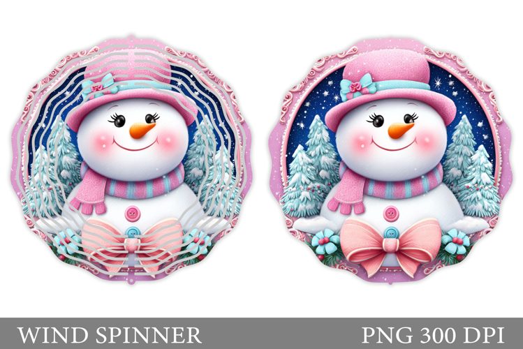 Snowman Sublimation Image 6