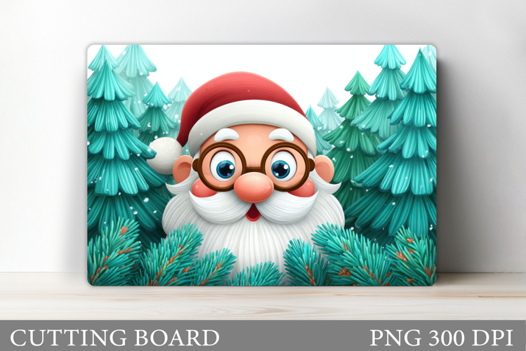 Cute Santa Clipart Image 8