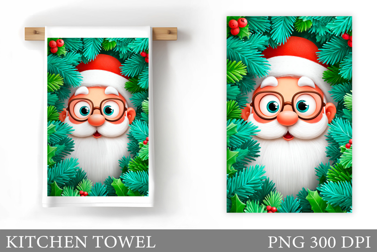 Cute Santa Clipart Image 22