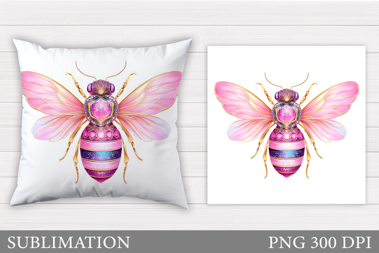 Bee Pillow Sublimation. Bee Sublimation