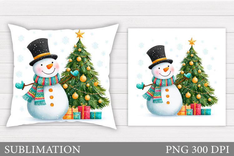 Snowman Sublimation Image 3