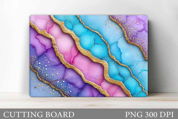 Abstraction Cutting Board. Texture Cutting Board Design