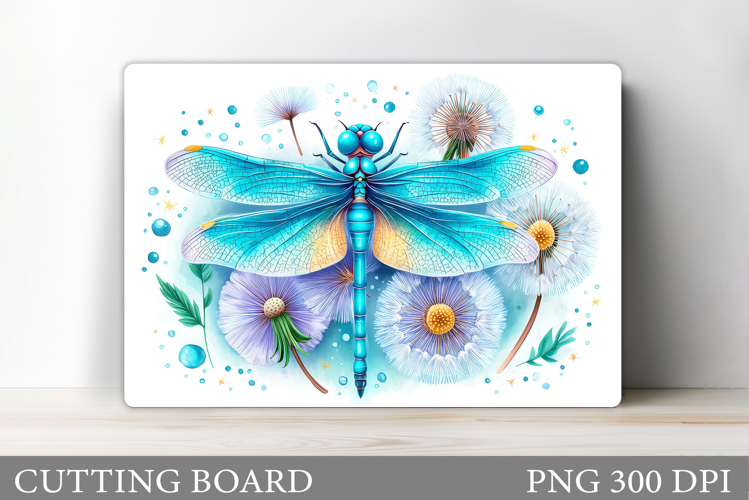 Dragonfly Cutting Board Design. Dragonfly Sublimation