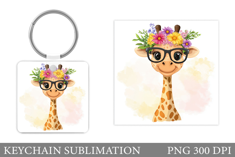 Cute Giraffe Clipart Image 6