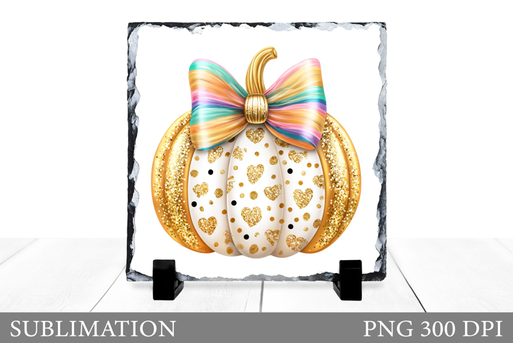Pumpkin Slate Design. Pumpkin Sublimation
