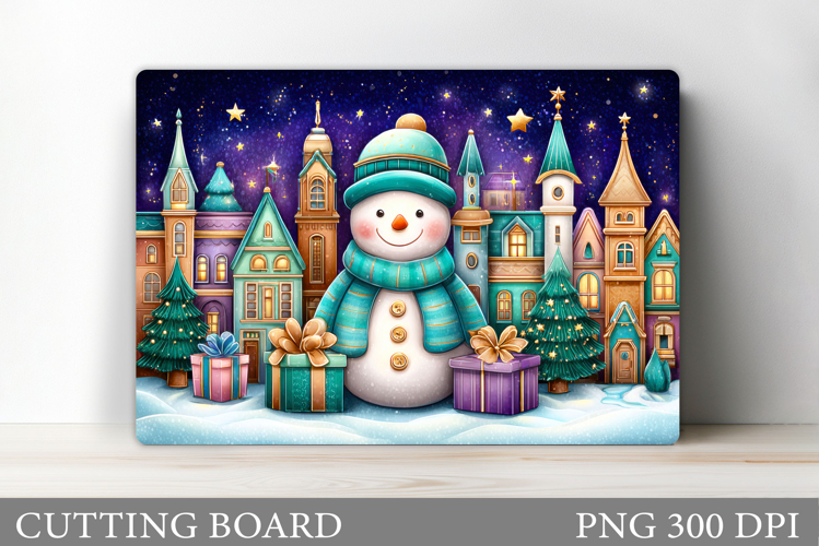 Cute Snowman Clipart Image 8