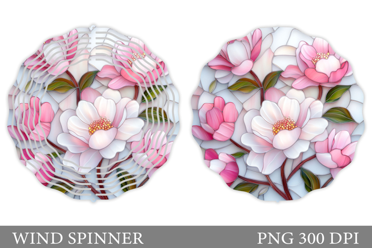 Flowers Wind Spinner Design. Wildflowers Wind Spinner
