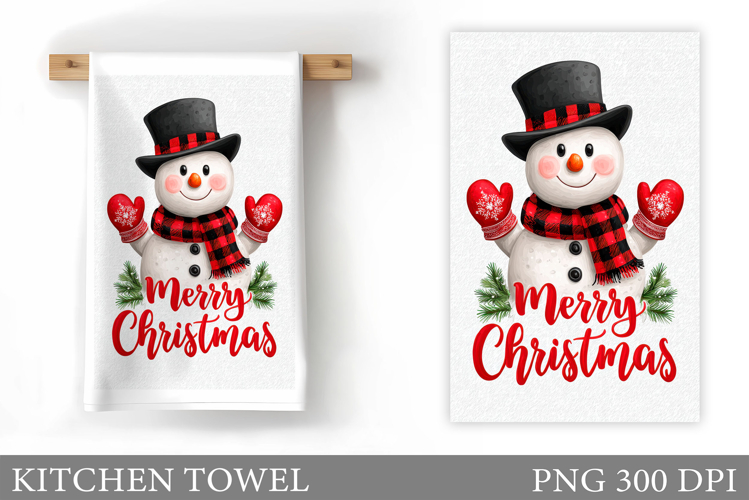 Cute Snowman Clipart Image 4