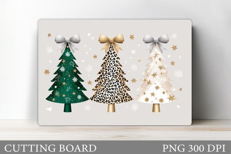 Christmas Tree Cutting Board. Kitchen Cutting Board Design