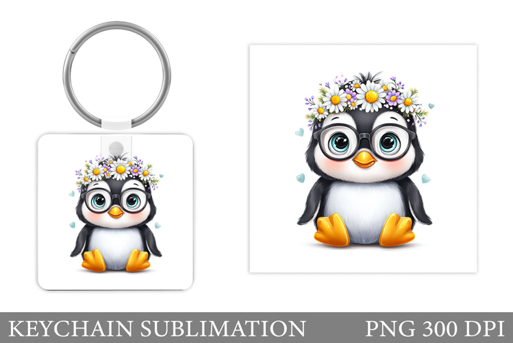 Cute Penguin Clipart Image 4