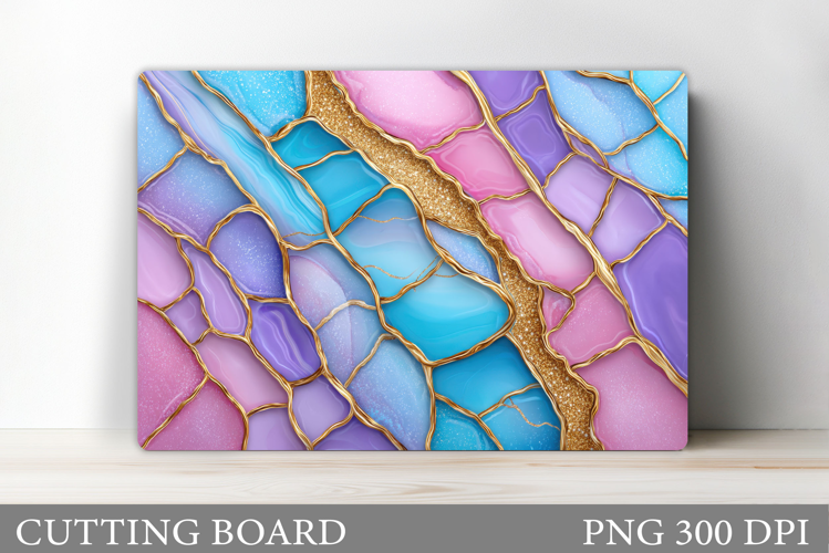 Abstraction Cutting Board Design. Abstraction Sublimation