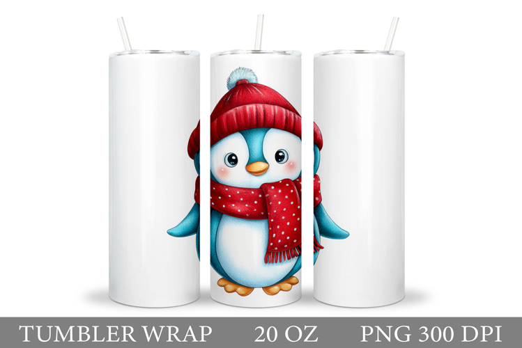 Christmas Penguin Clipart Image 15