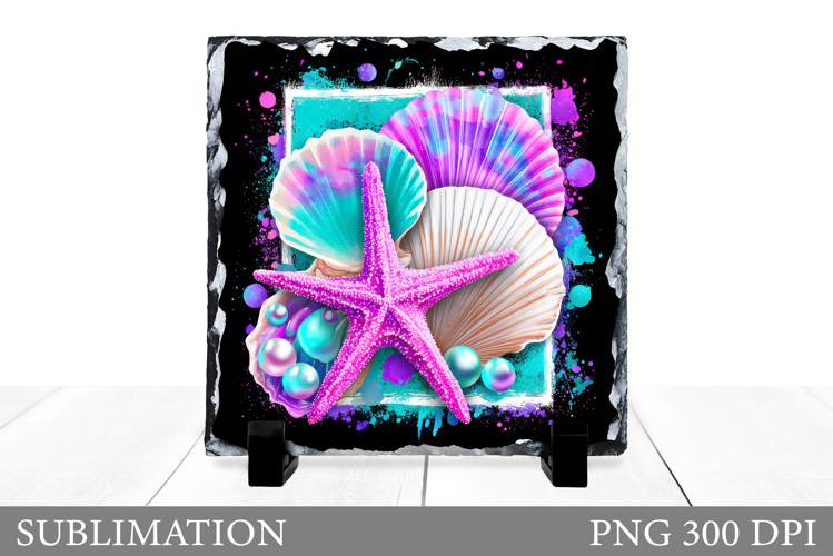 Starfish Sublimation. Starfish Slate Sublimation