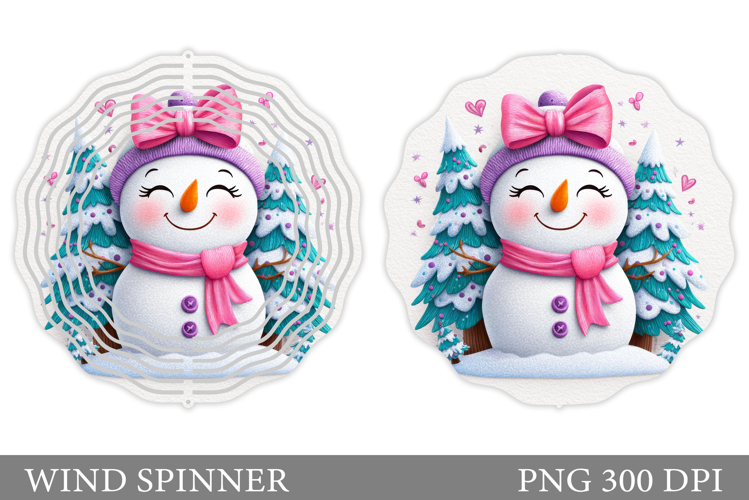 Snowman Sublimation Image 4