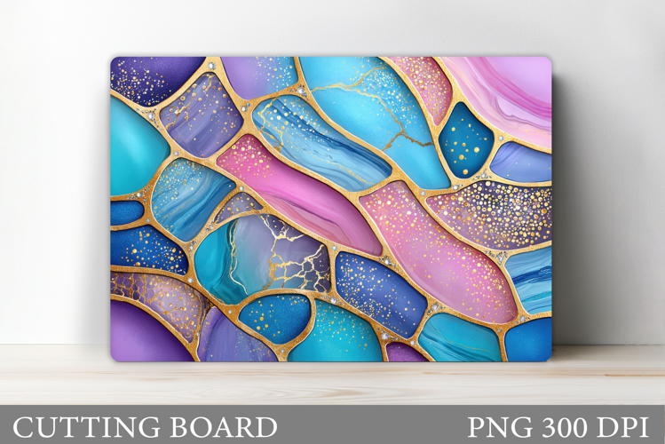 Abstraction Cutting Board Design. Abstraction Sublimation