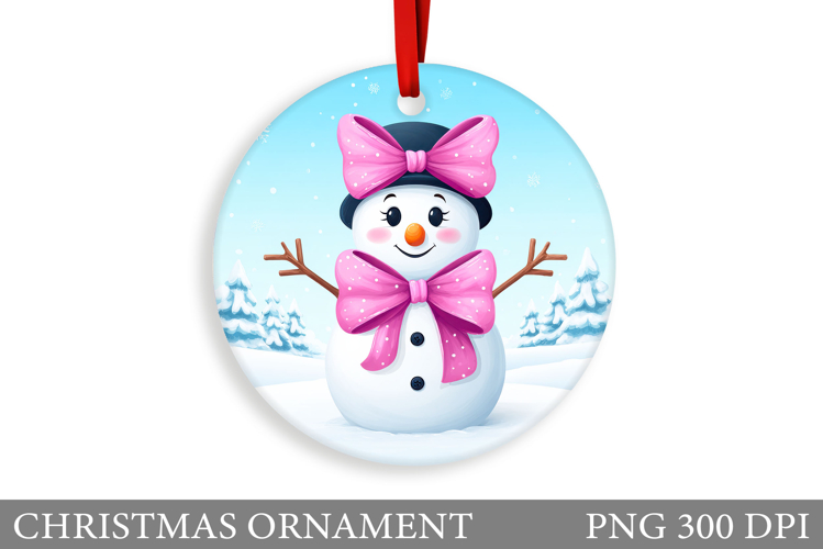 Cute Snowman Clipart Image 8