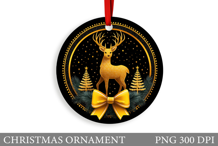 Christmas Reindeer Clipart Image 7