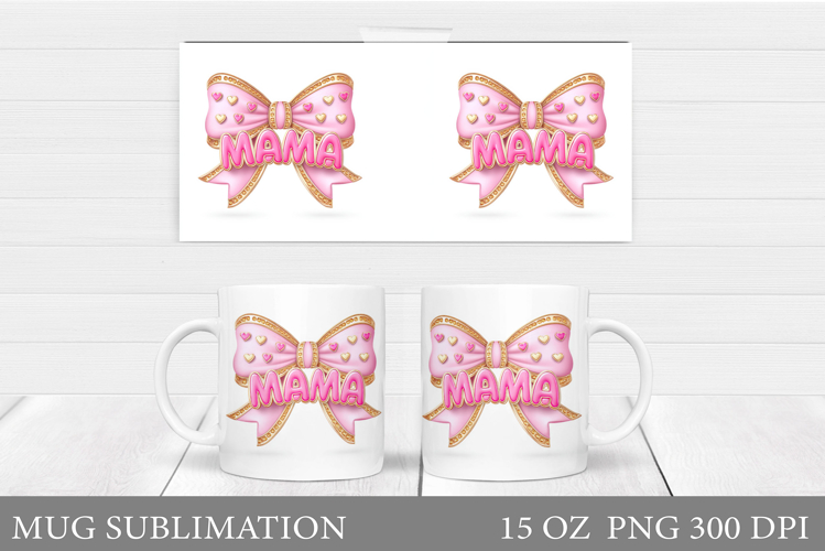Mother's Day Mug Sublimation. Mother's Day Sublimation example image 1