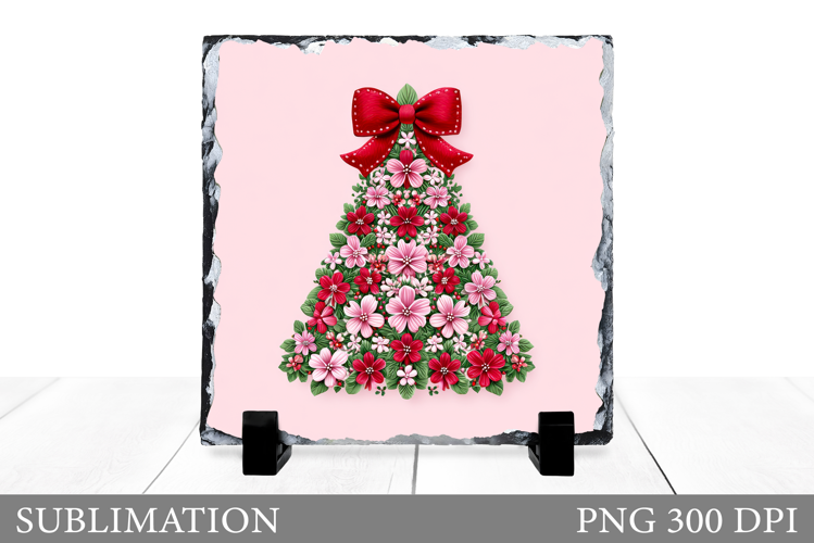 Christmas Tree Sublimation. Christmas Tree Slate Design