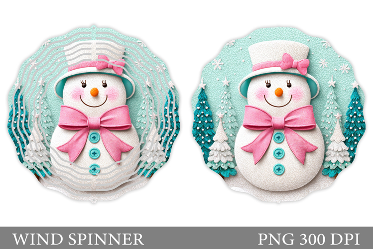 Snowman Sublimation Image 3