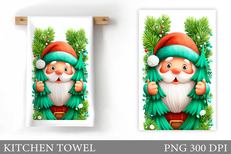 Cute Santa Clipart Image 23