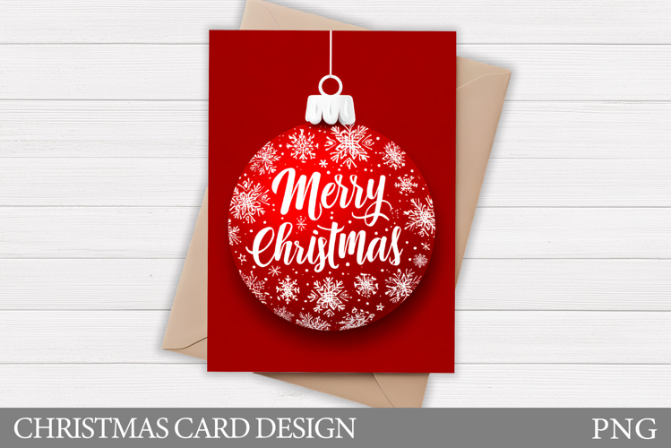 Christmas Card Printable. Merry Christmas Card Design