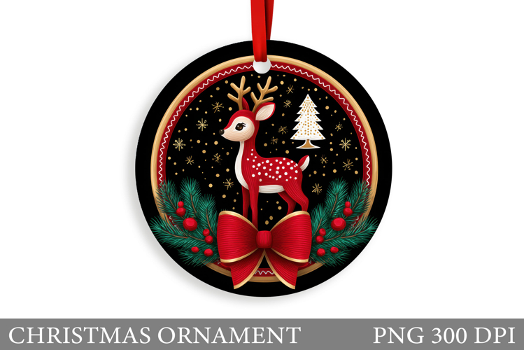 Christmas Reindeer Clipart Image 6