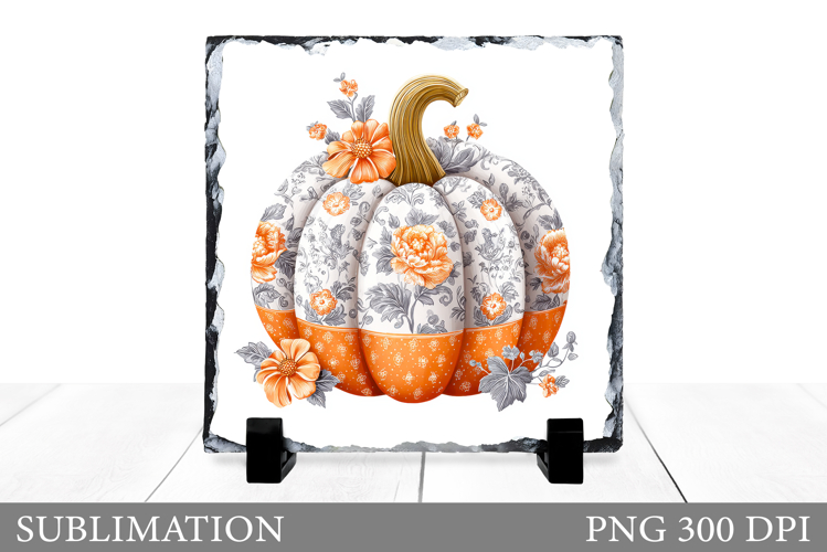 Pumpkin Slate Design. Pumpkin Sublimation
