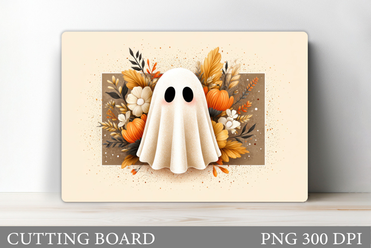 Cute Halloween Cutting Board. Cute Ghost Cutting Board