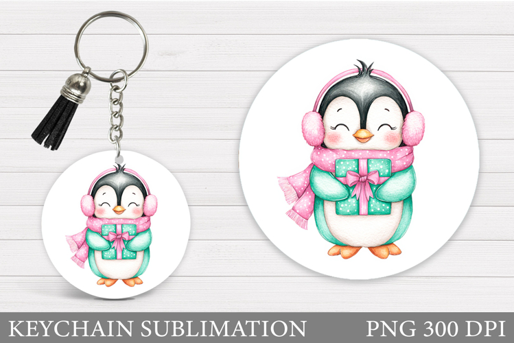 Christmas Penguin Clipart Image 24