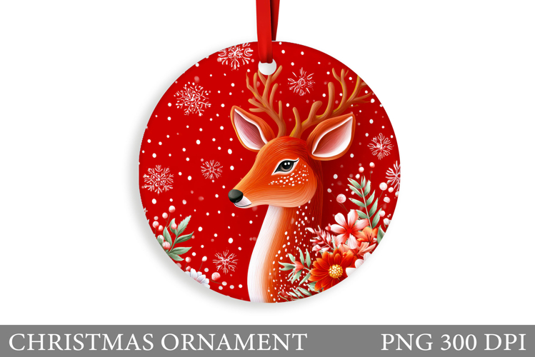 Christmas Reindeer Clipart Image 24