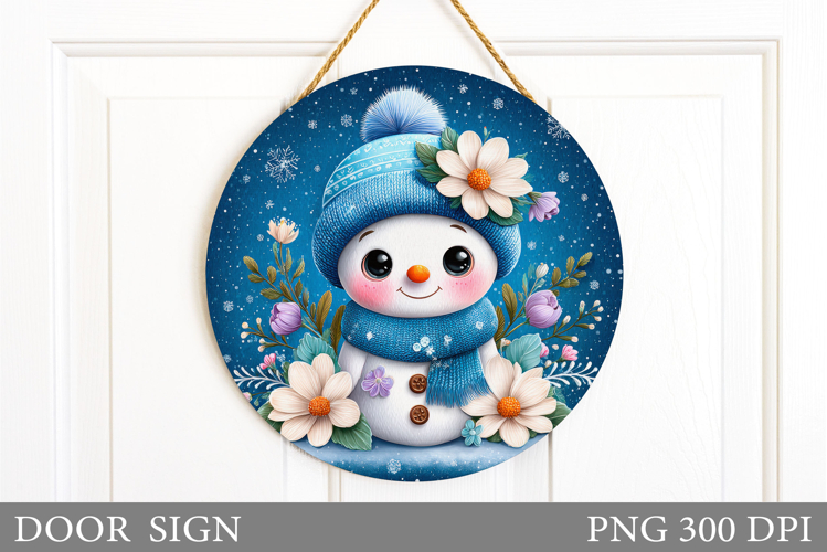 Cute Snowman Clipart Image 21