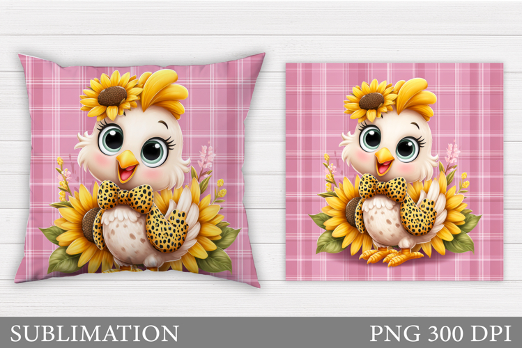 Cute Chicken Clipart Image 20