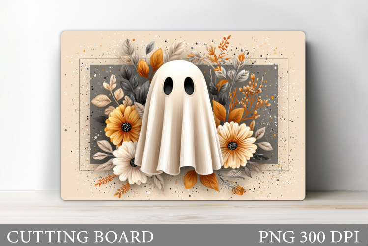 Halloween Ghost Cutting Board. Halloween Cutting Board